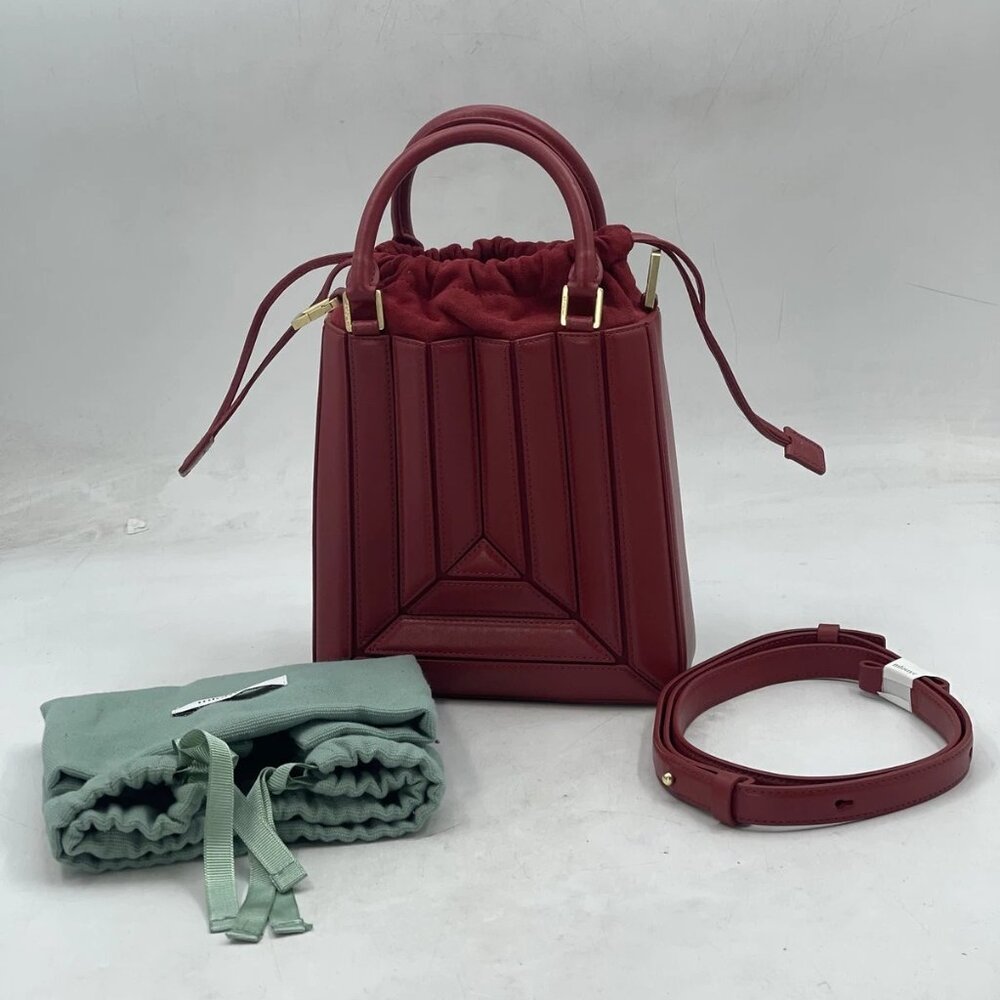 NEW MLOUYE Women's Sera Tall Tote Mini Red